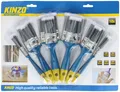 Produktbild: Pinsel Synthetik Borsten Set 10tlg KINZO Flachpinsel Malerpinsel