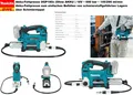 Produktbild: MAKITA Akku-Fettpresse DGP180z 18V LXT ( ohne akku) 690bar  145/290ml/min