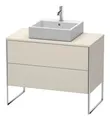 Produktbild: Duravit Xsquare Waschtischunterbau für Konsole 2 Auszüge 1000 x 548 x 778 mm Taupe Matt - XS492109191