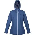 Produktbild: Regatta Hamara III Outdoorjacke für Damen mit Kapuze, Farbe:Blau, Größe:40 - Blau - 40
