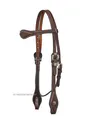Produktbild: Westerntrense HORSEMAN´S TACK w./ FLOWER BUCKLE , DARK OILED