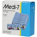 Produktbild: Medi-7 Medikamentendosierer für 7 Tage, blau