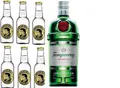 Produktbild: Tanqueray London Dry Gin 0,7L 43,1% Vol. + 6 Flaschen Thomas Henry Tonic a 200ml