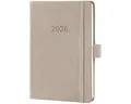 Produktbild: Sigel Taschenkalender Wochenkalender Conceptum ca. A6 Hardcover taupe 2026