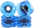 Produktbild: Wheels Shark DNA 72mm 78a Longboard Rollen (4er Set) (Sapphire)