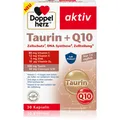 Produktbild: Doppelherz Taurin + Q10 Kapseln zur Erhaltung von Energie und kognitiver Leistungsfähigkeit 30 KAP