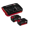 Produktbild: Einhell PXC-Starter-Kit 2x 4,0Ah & Twincharger Kit