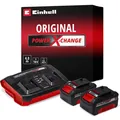 Produktbild: Einhell Starter Kit Power X-Change 2x 4,0 Ah Akku Twincharger 18V 4512112
