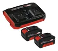 Produktbild: Einhell Akku Twinpack 2x Akku 4 Ah + Twincharger Kit - 4512112