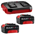 Produktbild: Einhell PXC Starter Kit 2x 4,0Ah & Twincharger Kit 1 Set