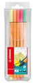 Produktbild: STABILO Spiel STABILO point 88 Fineliner 0,4 mm – 5er Etui Neon