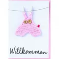 Produktbild: Baby Welcome Card - Glückwunschkarte