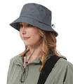 Produktbild: Creekstone Regenhut Damen Wasserdicht, Herren Bucket Hat Eimerhut, Sonnenhut UV Schutz, UPF50 Outdoor Faltbar Wandern Fischerhut (DE/NL/SE/PL, Alphanumerisch, Einheitsgröße, Grau)