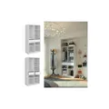 Produktbild: Vicco Kleiderschrank Elmo Weiß 100 x 200 cm mit 2 Schubladen