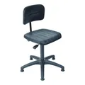 Produktbild: STIER Arbeitsstuhl mit Gleitern Sitzhöhe 440-630 mm PU-Sitz