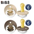Produktbild: BIBS 2er-Pack Gummischnuller S Dunkle Eiche & Vanille Nacht (Nacht)
