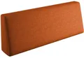 Produktbild: sunnypillow Rückenkissen Palettenkissen mit abnehmbarem Bezug Rückenkissen 120x40x20/10cm, Orange