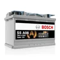 Produktbild: Bosch 0092S5A080 Batterie AGM 12 V 70 mAh 760 A B13 | Fahrzeuge mit Start-Stopp-Automatik und Bremsenergierückgewinnung - Polarität: links - rechts +, 278 x 175 x 190 mm