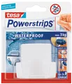 Produktbild: TESA 59704 - Powerstrips Waterproof Duohaken Wave, weiß