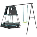 Produktbild: TP Toys Klettergerüst Move Schwarz 119 cm x 350 cm x 203 cm