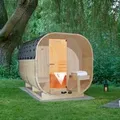 Produktbild: Home Deluxe Outdoor Sauna CUBE DELXUE L für bis zu 4 Personen