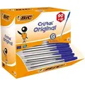 Produktbild: BIC Cristal Original Kugelschreiber Blau Mittel 0,4 mm 100 Stück