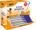Produktbild: BIC Cristal Original Kugelschreiber Blau 0.4mm 100St Buero Schule