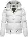 Produktbild: Ragwear Damen Winterjacke warme wasserdichte Steppjacke mit Kapuze Briony YOUMODO White Gr. M