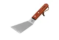 Produktbild: VALHAL OUTDOOR Grillspachtel Valhal Outdoor Flexibler Spatel - Edelstahl/Holz - Echtlederkordel