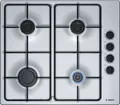 Produktbild: Bosch PBP6B5B80, Edelstahl, Integriert, Gaskochfeld, Edelstahl, 4 Zone(n), 4 Zone(n)