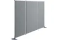 Produktbild: Soennecken Standtafel Stellwand stoffbespannt 810mm grau