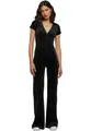 Produktbild: Urban Classics Damen Jumpsuit Ladies Velvet Jumpsuit Black XL