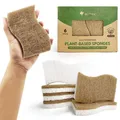 Produktbild: Natürliche Küchenschwämme 6er Set – Kompostierbarer Spülschwämme Aus Zellulos...
