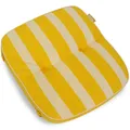 Produktbild: Herlag Hockerauflage Tilly 55x50x7cm Blockstreifen Gelb-Gestreift Fleckschutz