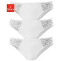 Produktbild: petite fleur Jazz-Pants Slips (3er-Pack) aus elastischer Baumwoll-Qualität weiß 36/38