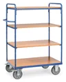 Produktbild: Fetra Etagenwagen mit 4 Böden L x B 850 x 500 mm 500 kg