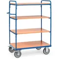 Produktbild: fetra Etagenwagen 8200 blau 50,9 x 101,9 x 151,1 cm