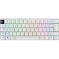Produktbild: Logitech G PRO X 60 - Tastatur - Gaming - 60% - TKL - Hintergrundbeleuchtung - kabellos - 2,4 GHz, Bluetooth - QWERTZ - - Weiß