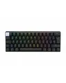 Produktbild: Logitech G PRO X 60 Tastatur Gaming 60% TKL Hintergrundbeleuchtung kabellos 2,4 GHz Bluetooth QWERTZ Deutsch Tastenschalter: Tactile weiß (920-011924)