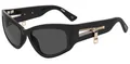 Produktbild: Moschino Sonnenbrille MOS158/S  807/IR Schwarz Rauch Damen