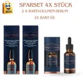 Produktbild: Sparset 4 x Flaschen, 2x Bartvolumen-Serum, 2x Bartöl für Männer