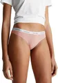 Produktbild: Calvin Klein Damen Slip Bikini Form mit Logobund, Rosa (Subdued), XL
