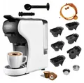 Produktbild: Camry | Multi-capsule Espresso machine | CR 4414 | Pump pressure 19 bar | Ground/Capsule | 1450 W | White/Black