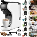Produktbild: Camry | Multi-capsule Espresso machine | CR 4414 | Pump pressure 19 bar | Ground/Capsule | 1450 W | White/Black - Weiß