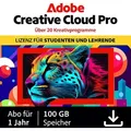 Produktbild: Adobe Creative Cloud Pro STE 1Y Subscription - [Multiplattform]