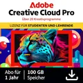 Produktbild: Adobe Creative Cloud Pro| Studenten & Lehrer | Download & Produktschlüssel