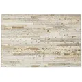 Produktbild: Homescapes Tischset, Grau, Leder, Gestreift, Rechteckig, 30x46 cm, Oeko-Tex®, Wohntextilien, Tischwäsche, Tischsets