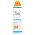 Produktbild: GARNIER Ambre Solaire Sensitive Expert+ - Trockenes Duftmist - Sonnenschutz LSF 50+ - Schützt vor UVA, UVB & UVC - Wasserabweisend - Ceramide - 150 ml