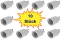 Produktbild: 10x Lampen Sockel Adapter GU10 zu E27 Leuchtmittel Adapter Fassung ChiliTec