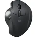 Produktbild: Logitech MX Ergo S Fortgeschrittene kabellose Trackball-Maus, USB-C Wiederaufladbare ergonomische Maus mit Bluetooth und verschlüsseltem Dongle, 6 programmierbare Tasten, für PC/Mac - Graphit